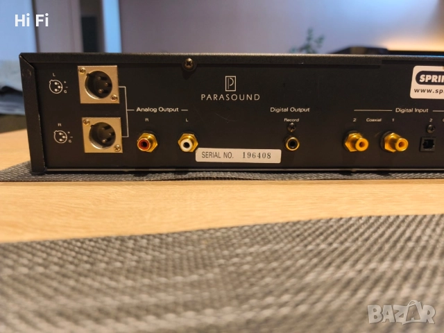 Parasound D/AC 1500 – легендарен DAC с PCM63-K, мод от Slaudio, снимка 3 - Аудиосистеми - 51637923