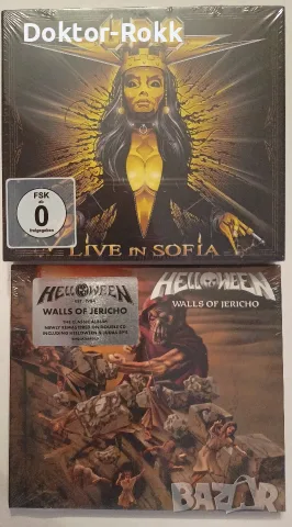 U.D.O. + Helloween - оригинални дискове 