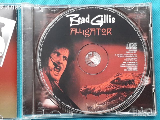 Brad Gillis(Night Ranger,Queensryche) – 2000 - Alligator (Hard Rock), снимка 4 - CD дискове - 42801899