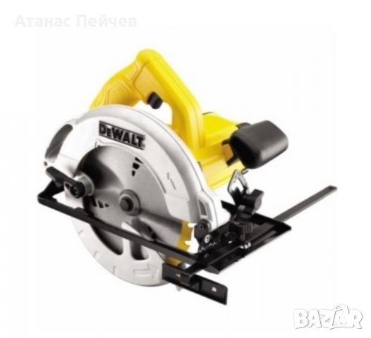 Ръчен циркуляр DeWALT DWE550, 1200 W, снимка 3 - Други машини и части - 37293385