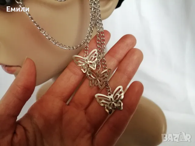 Дамска кожена шапка барета в черен цвят, снимка 5 - Шапки - 48839669