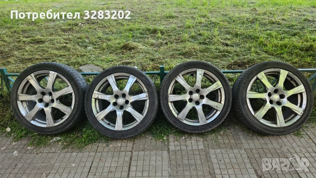 Джанти 18 5x112 със зимни гуми 
