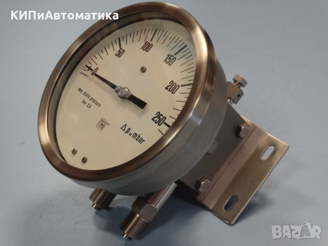 Диференциален Манометър Nuova Fima Ф 160, 250 mbar, снимка 5 - Резервни части за машини - 34450213