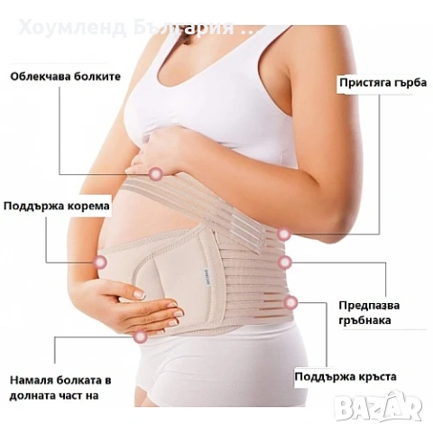 Поддържащ ортопедичен колан за бременни жени, снимка 3 - Други - 54300539