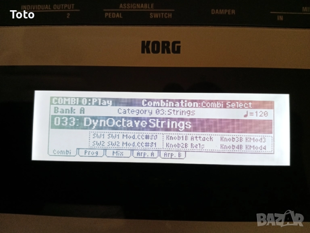Korg x 50, снимка 3 - Синтезатори - 51606389