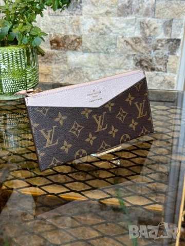 портмонета louis vuitton от естествена кожа , снимка 5 - Портфейли, портмонета - 51322866