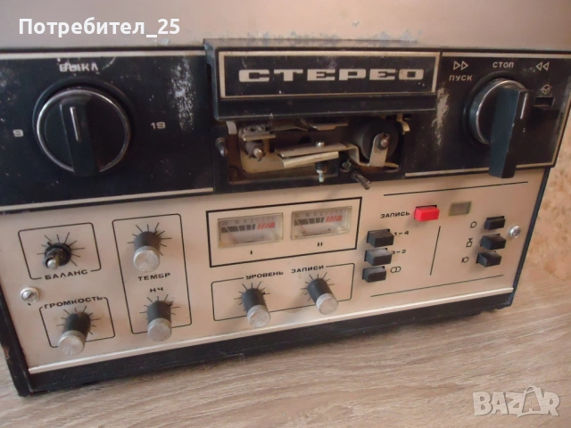 Стар магнетофон, снимка 2 - Друга електроника - 54324391