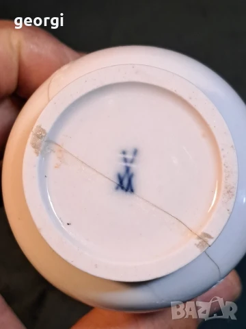 счупена ваза Meissen 27/1, снимка 6 - Вази - 51408678