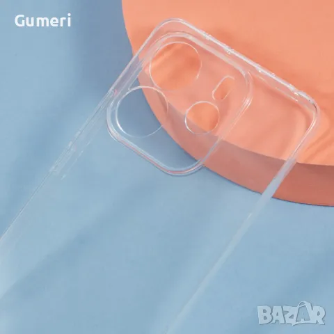  Xiaomi Redmi Note 14 4G  Силиконов Прозрачен Гръб, снимка 5 - Калъфи, кейсове - 49750052