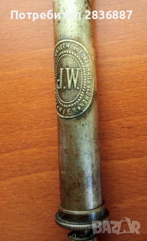 Ръчна австрийска винтидж пръскачка тип спринцовка за цветя J.W., снимка 2 - Напояване - 39979237