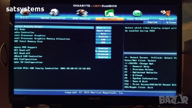 Дънна платка Gigabyte GA-H81M-DS2 Socket LGA1150 CPU+FAN, снимка 10 - Дънни платки - 50693565