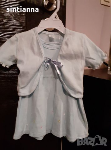 Роклички Нови 6-9 м, снимка 8 - Бебешки рокли - 30290680