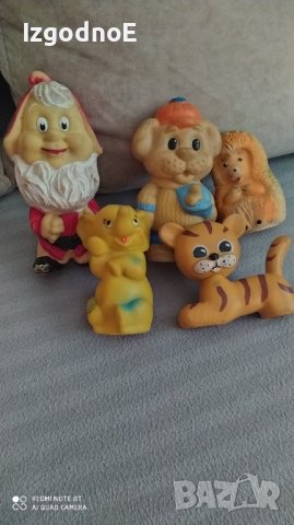 Лот гумени играчки от соца , снимка 4 - Колекции - 37804490