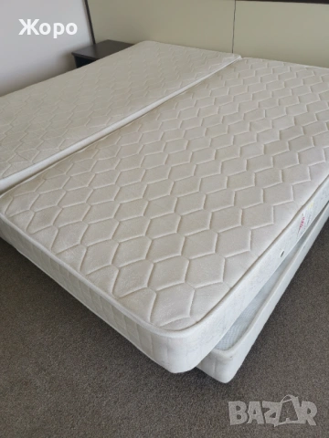 Единични легла  с двулицев матрак , снимка 3 - Спални и легла - 54184131
