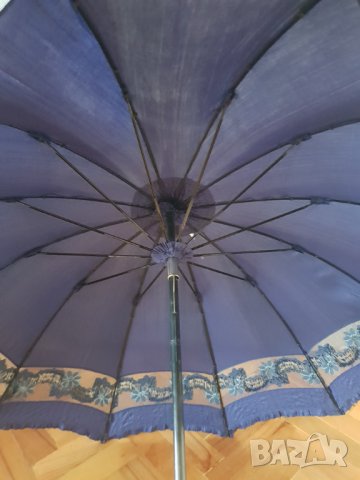 Стар дамски чадър за слънце ,края на 19 век, снимка 7 - Антикварни и старинни предмети - 30091042