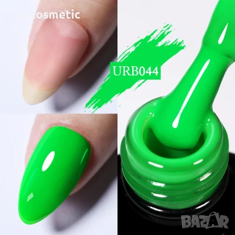 Uv&Led ПРОФЕСИОНАЛНА КАУЧУКОВА БАЗА 7 МЛ В ЯРКИ НАСИТЕНИ ЦВЕТОВЕ - NEON , снимка 8 - Продукти за маникюр - 50591838