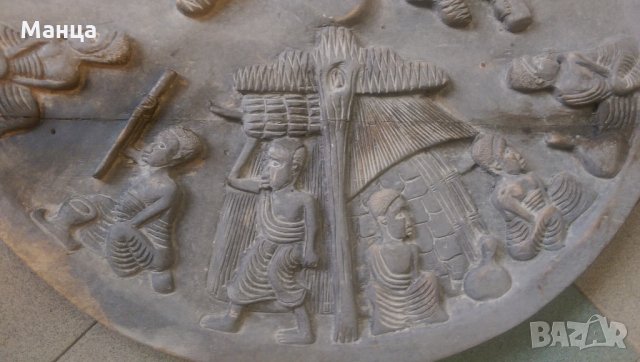 Африканска маса от Нигерия, снимка 2 - Колекции - 30829439