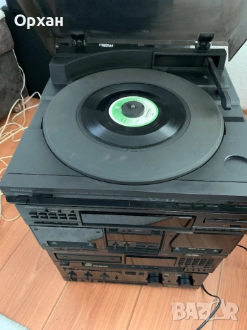 : Ретро аудио система Kenwood – Висок клас (Midi format) + Оригинално дистанционно, снимка 3 - Аудиосистеми - 54243227