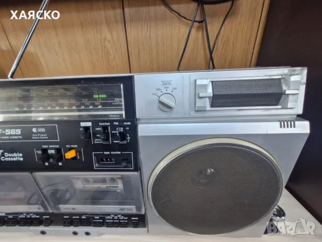 SHARP GF-565, снимка 4 - Радиокасетофони, транзистори - 49357982