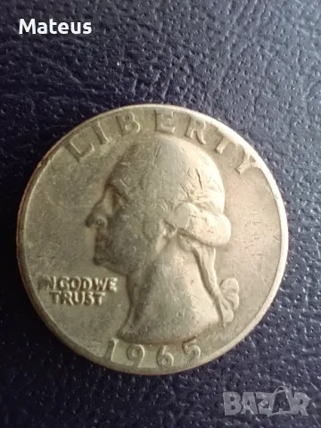 Четвърт 1/4 долари монети с дефект, снимка 3 - Нумизматика и бонистика - 48738788