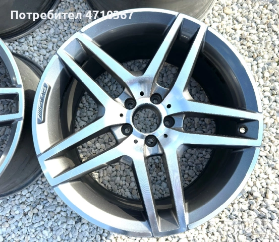 Оригинални AMG 19-ки от Mercedes W222 S-class 5x112, ET38, 9.5 J, 8.5J, снимка 2 - Гуми и джанти - 53875037