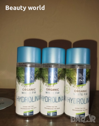 3 флорални води hidrolina бяла ела , снимка 2 - Козметика за лице - 52416235