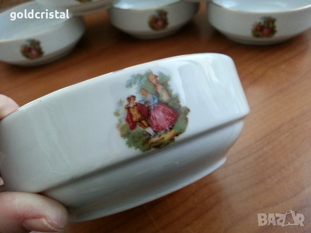 Стар български порцелан купички , снимка 4 - Антикварни и старинни предмети - 40306207