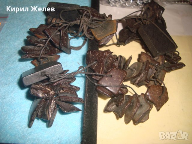 ХИПАРСКА АРТ ЕФЕКТНА КРАСИВА ОГЪРЛИЦА ХЕНД-МЕЙД БИЖУ УКРАШЕНИЕ НАКИТ 27018, снимка 4 - Колиета, медальони, синджири - 35119927