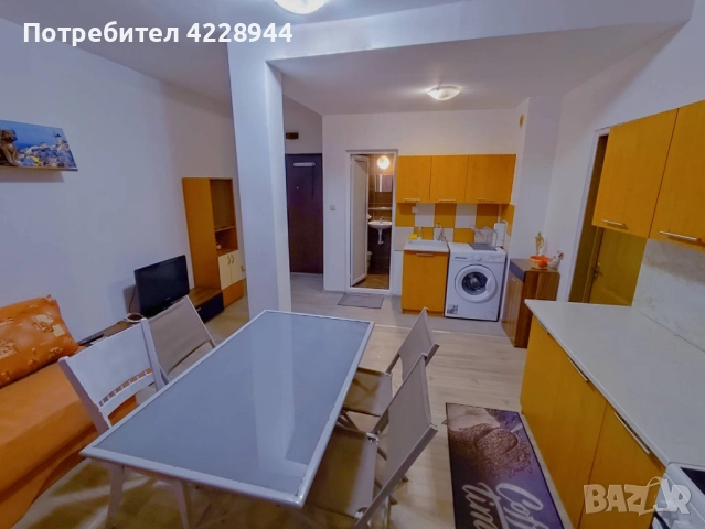 Двустаен апартамент под наем - Слънчев бряг, кв. Чайка на 5 мин от Джани, снимка 2 - Апартаменти - 51741665