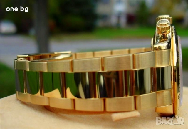 Rolex Daytona Gold Leopard 18 K Gold , снимка 7 - Луксозни - 52058550