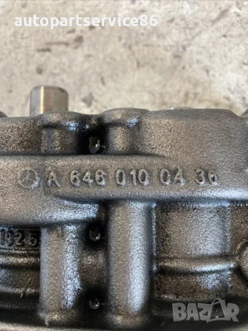 Балансировъчен вал Om646 2.2 CDI за Mercedes W203 C220 (2007) A6460100438, снимка 2 - Части - 54079351