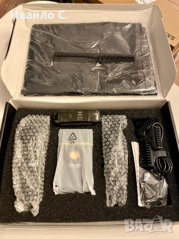 Професионални машинки HIENA 4-in-1 | Подстригване, контур, брада и тяло | Безжична, снимка 4 - Друга електроника - 52315193