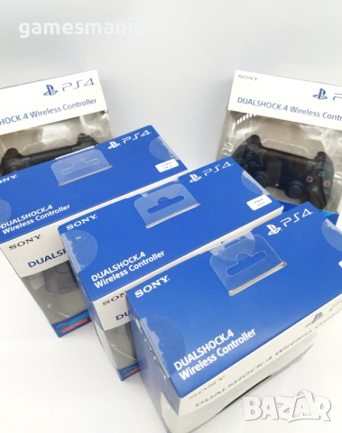 ! Чисто НОВИ ! Оригинални SONY Dualshock 4 V2 Black/ Гаранция - 24м., снимка 4 - Аксесоари - 54265494