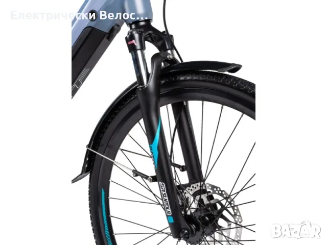 Електрически трекинг велосипед MTF Road 6.5 - Bafang 80 Nm, до 200 км пробег, снимка 6 - Велосипеди - 55988982