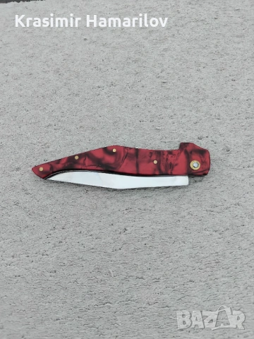 Костенски сгъваем нож , снимка 5 - Ножове - 53181493