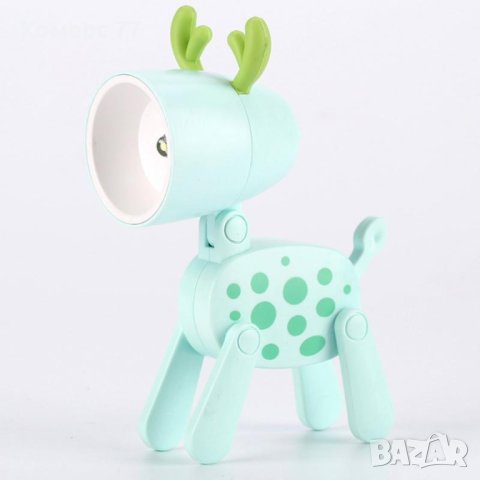 Мини Led нощни лампи с форма на динозавър, куче, елен и др., снимка 10 - Детски нощни лампи - 40642289