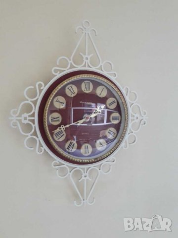 Стар стенен часовник -Янтар , снимка 13 - Антикварни и старинни предмети - 29668142