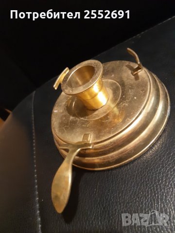 Свещник , снимка 2 - Антикварни и старинни предмети - 29361385