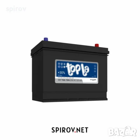 Акумулатор Topla JIS 12V 70Ah 700A (R+), снимка 1 - Части - 55701670