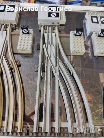 Лего релси влак 12 v lego 7858, снимка 3 - Конструктори - 47434526