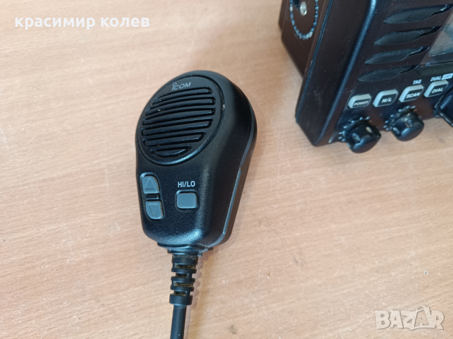 японска радиостанция за лодка "ICOM VHF MARINE IC-M505", снимка 3 - Друга електроника - 44792662