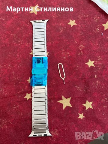 Метална верижка за Apple Watch , снимка 2 - Смарт гривни - 36969658