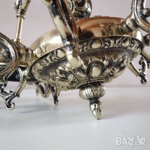 Луксозен аплик за стена-бароков старинен,винтидж,осветтително тяло,лампа, снимка 6 - Лампи за стена - 39550073