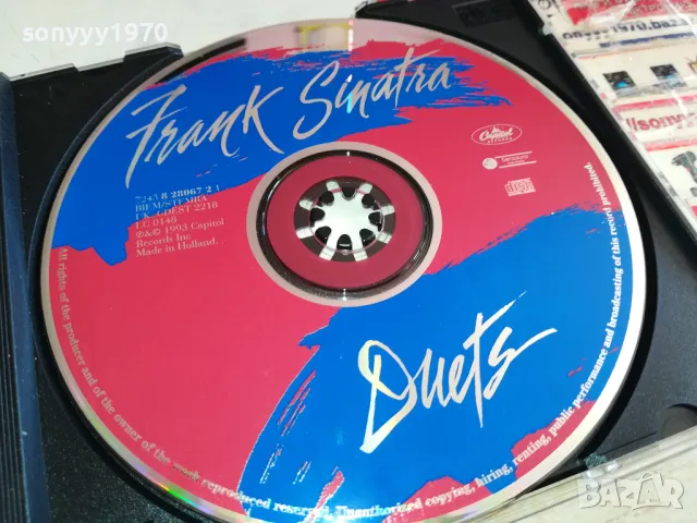 ФРАНК СИНАТРА ЦД 0503250653, снимка 2 - CD дискове - 49366521