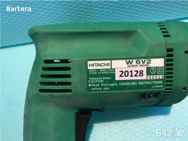 ВИНТОВЕРТ ЗА ГИПСОКАРТОН HITACHI W 6V2, снимка 2 - Винтоверти - 29680893