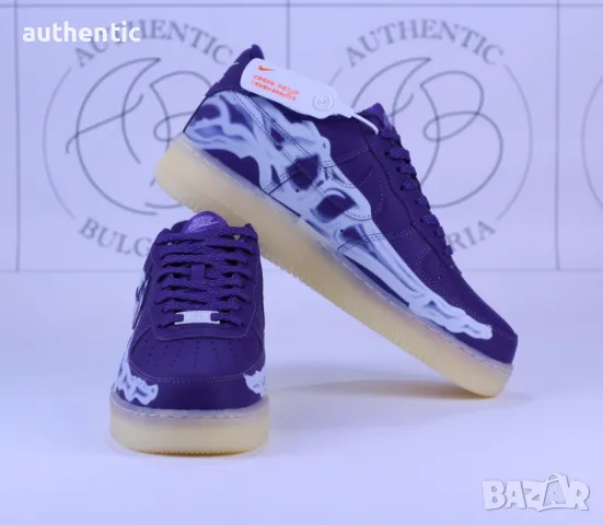 Nike Air Force 1 Computer Chip, Purple Skeleton, Black Skeleton, White Skelet Мъжки Дамски Маратонки, снимка 12 - Маратонки - 47413854