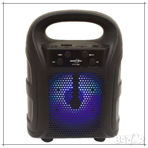 Портативна тонколона GTS-1386, снимка 4 - Bluetooth тонколони - 50913772