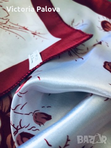 Красив шал “рози”,50/50см, снимка 8 - Шалове - 29668697