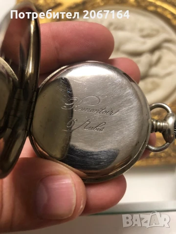 Старинен джобен часовник, снимка 5 - Джобни - 50586770