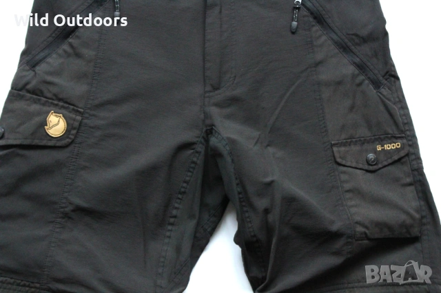 FJALLRAVEN Abisko Zip-off trousers - мъжки панталони, размер 50 (М), снимка 3 - Спортни дрехи, екипи - 54334334